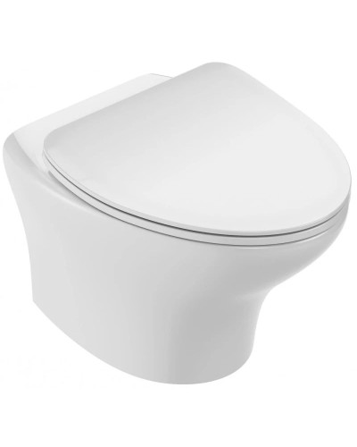 Комплект подвесной унитаз Jacob Delafon Nouvelle Vague EDK102-00 + E22124-00 + система инсталляции Villeroy & Boch 92246100 + 92249068