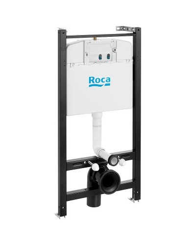 Комплект унитаза с инсталляцией Roca Victoria 893100000 с сиденьем Микролифт и клавишей смыва Хром