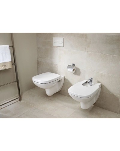 Комплект подвесной унитаз Roca Debba 346997000 + ZRU9302826 + система инсталляции Jacob Delafon E33131RU-NF + E20859-CP-MTC