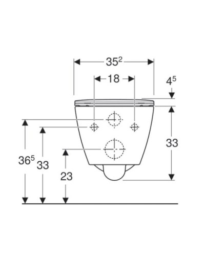 Комплект подвесной унитаз Geberit Smyle Square 500.685.01.1 + система инсталляции Jacob Delafon E33131RU-NF + E20859-CP-MTC