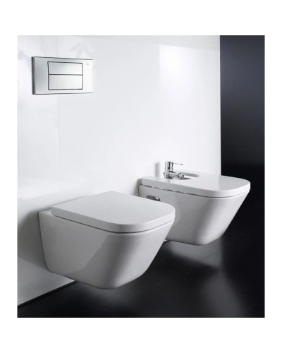 Комплект подвесной унитаз Roca The Gap 34647L000 + 801472004 + система инсталляции Jacob Delafon E33131RU-NF + E20859-CP-MTC