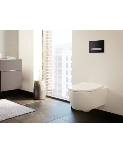 Комплект подвесной унитаз Geberit iCon  500.784.01.1 + система инсталляции Jacob Delafon E24156-NF + E20859-7-BMT