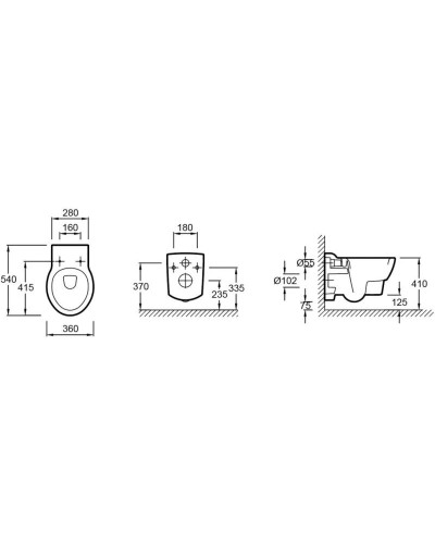 Комплект подвесной унитаз Jacob Delafon Ove E1585-00 + система инсталляции Jacob Delafon E33131RU-NF + E20859-CP-MTC
