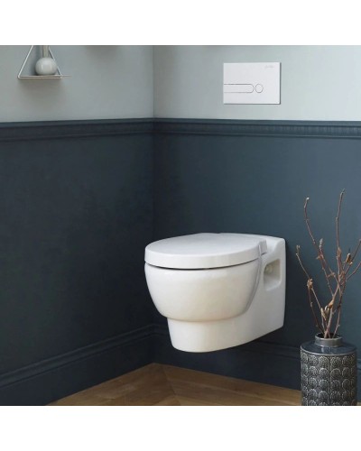 Комплект подвесной унитаз Jacob Delafon Ove E1585-00 + система инсталляции Jacob Delafon E33131RU-NF + E20859-CP-MTC