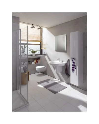 Комплект подвесной унитаз Geberit Renova Compact 500.803.00.1 + система инсталляции Jacob Delafon E24156-NF + E20859-7-BMT