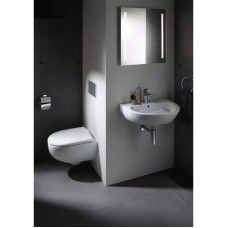 Комплект подвесной унитаз Geberit Renova Compact 500.803.00.1 + система инсталляции Geberit 458.124.21.1