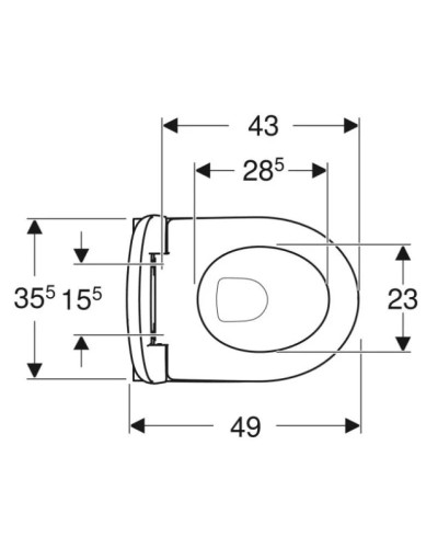 Комплект подвесной унитаз Geberit Renova Compact 500.803.00.1 + система инсталляции Jacob Delafon E5504-NF + E4316-CP