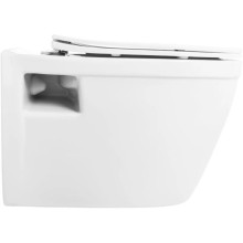 Комплект подвесной унитаз BelBagno Loto BB070CHR/SC + система инсталляции BelBagno BB002-80 + BB005-PR-CHROME