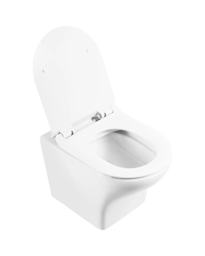 Комплект подвесной унитаз BelBagno Kraft BB064CHR + BB2111SC + система инсталляции BelBagno BB002-80 + BB007-PR-NERO.M