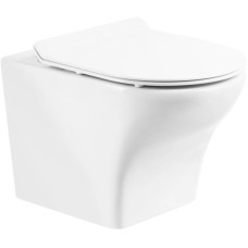 Комплект подвесной унитаз BelBagno Kraft BB064CHR + BB2111SC + система инсталляции BelBagno BB002-80 + BB007-PR-NERO.M