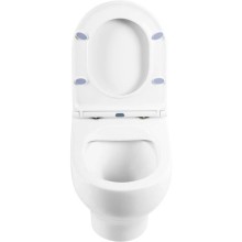 Комплект подвесной унитаз BelBagno Lucie BB063CHR + BB2111SC + система инсталляции BelBagno BB002-80 + BB005-PR-CHROME