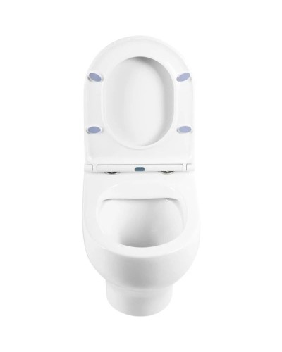 Комплект подвесной унитаз BelBagno Lucie BB063CHR + BB2111SC + система инсталляции BelBagno BB002-80 + BB005-PR-CHROME