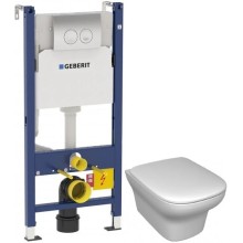 Комплект подвесной унитаз Jacob Delafon Vox EDM102-00 + E20142-00 + система инсталляции Geberit 458.124.21.1
