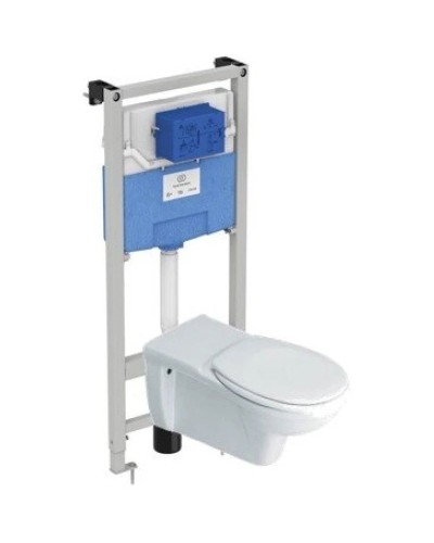 Комплект подвесной унитаз P243001 + S406501 + система инсталляции R020467 Ideal Standard Prosys Matura P243001RT21A6