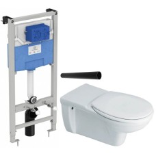 Комплект подвесной унитаз P243001 + S406501 + система инсталляции R020467 Ideal Standard Prosys Matura P243001RT21A6