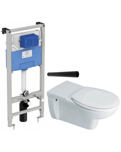 Комплект подвесной унитаз P243001 + S406501 + система инсталляции R020467 Ideal Standard Prosys Matura P243001RT21A6