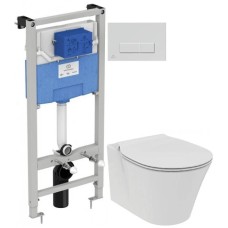 Комплект подвесной унитаз E005401 + E036601 + система инсталляции R020467 + R0121AA Ideal Standard Prosys Connect Air E212801R0121AA