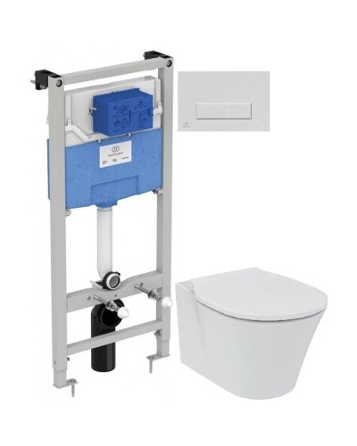 Комплект подвесной унитаз K819501 + система инсталляции  R020467 + R0121AA Standard Prosys Connect Air K819501PAR0121AA