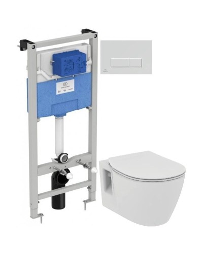 Комплект подвесной унитаз E822301 + система инсталляции  R020467 + R0121AA Ideal Standard Prosys Connect E8822301PCR0121AA