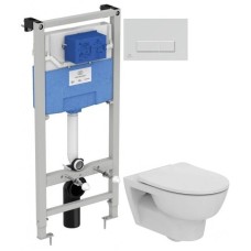 Комплект подвесной унитаз T365701 + система инсталляции  R020467 + R0121AA Ideal Standard Prosys Esedra T365701PER0121AA