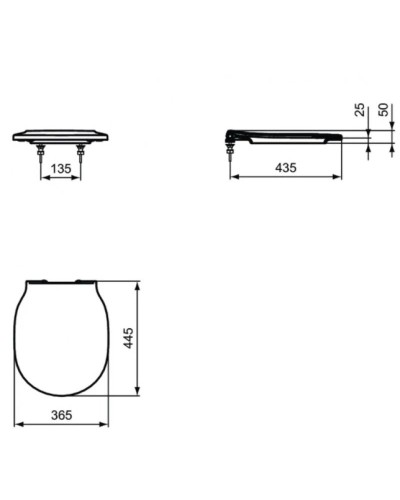 Комплект подвесной унитаз K819501 + система инсталляции  R020467 + R0108AA Ideal Standard Prosys Connect Air K819501PAR0108AA