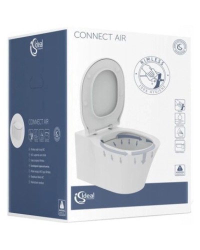 Комплект подвесной унитаз K819501 + система инсталляции  R020467 + R0108AA Ideal Standard Prosys Connect Air K819501PAR0108AA