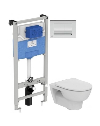 Комплект подвесной унитаз T365701 + система инсталляции  R020467 + R0108AA Ideal Standard Prosys Esedra T365701PER0108AA