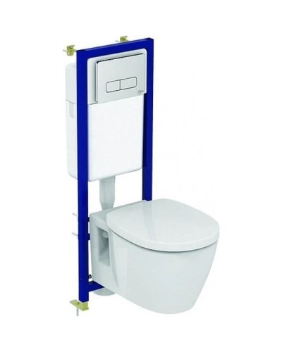 Комплект подвесной унитаз E803501 + E712701 + система инсталляции W3710AA Ideal Standard Te-Ma NEW Connect W880101