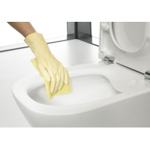 Комплект унитаза с инсталляцией Roca The Gap 893104100 с сиденьем Микролифт и клавишей смыва Хром