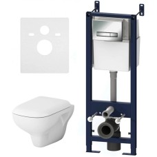 Комплект подвесной унитаз + система инсталляции Am.Pm Like IS30251.801700