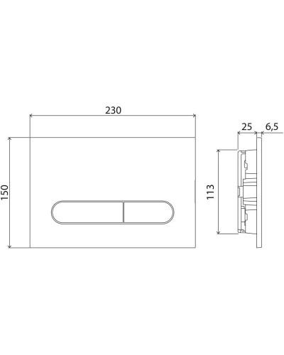 Комплект подвесной унитаз BelBagno Prospero BB507B + BB1055SC + система инсталляции BelBagno BB002-80 + BB005-PR-CHROME
