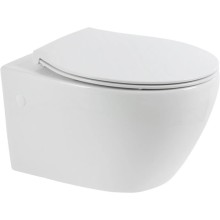 Комплект подвесной унитаз BelBagno Prospero BB507B + BB1055SC + система инсталляции BelBagno BB002-80 + BB005-PR-CHROME