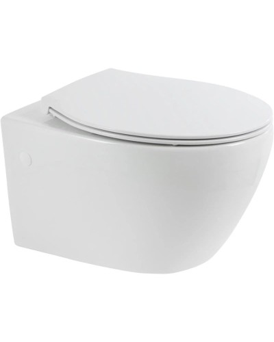 Комплект подвесной унитаз BelBagno Prospero BB507B + BB1055SC + система инсталляции BelBagno BB002-80 + BB005-PR-CHROME