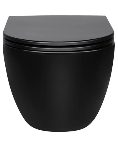 Комплект подвесной унитаз Vincea Evo VT1-34MB + система инсталляции Grohe 38811kf0