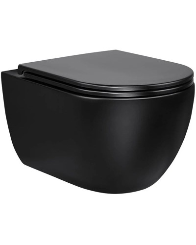 Комплект подвесной унитаз Vincea Evo VT1-34MB + система инсталляции Grohe 38811kf0