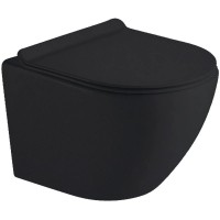 Комплект подвесной унитаз Timo Kulo TK-403 MB + система инсталляции Grohe 38811kf0