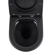 Комплект подвесной унитаз Vincea Piatti VT1-11MB + система инсталляции Grohe 38811kf0