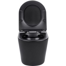 Комплект подвесной унитаз Vincea Piatti VT1-11MB + система инсталляции Grohe 38811kf0