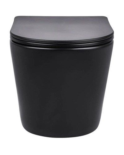 Комплект подвесной унитаз Vincea Piatti VT1-11MB + система инсталляции Grohe 38811kf0