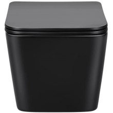 Комплект подвесной унитаз Vincea Q-Line VT1-12MB + система инсталляции Grohe 38811kf0