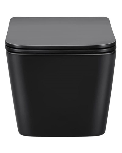 Комплект подвесной унитаз Vincea Q-Line VT1-12MB + система инсталляции Grohe 38811kf0