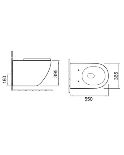 Комплект подвесной унитаз Vincea Globo VT1-14MB + система инсталляции Grohe 38811kf0