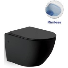 Комплект подвесной унитаз Vincea Globo VT1-14MB + система инсталляции Grohe 38811kf0