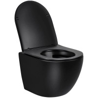 Комплект подвесной унитаз Vincea Globo VT1-14SMB + система инсталляции Grohe 38811kf0