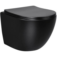 Комплект подвесной унитаз Vincea Globo VT1-14SMB + система инсталляции Grohe 38811kf0