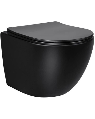 Комплект подвесной унитаз Vincea Globo VT1-14SMB + система инсталляции Grohe 38811kf0