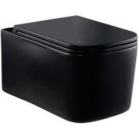 Комплект подвесной унитаз Vincea Ultra VT1-32MB + система инсталляции Grohe 38811kf0