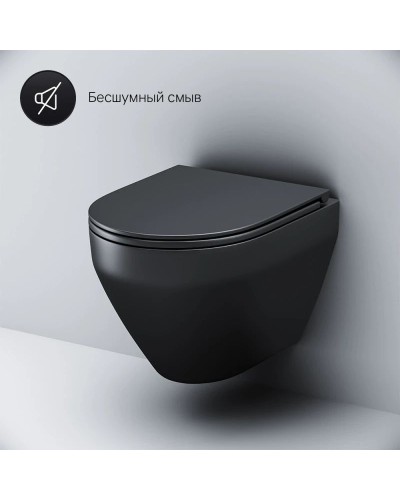 Комплект подвесной унитаз Am.Pm Spirit V2.0 C701700MBSC + система инсталляции Grohe 38811kf0