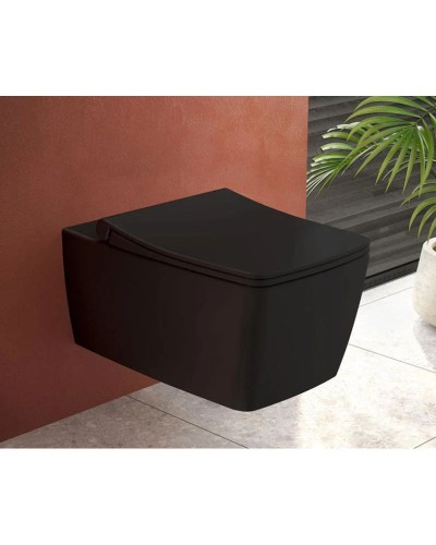 Комплект подвесной унитаз VitrA Metropole 7672B083-0101 + 122-083-009 + система инсталляции Grohe 38811kf0