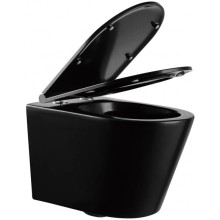 Комплект подвесной унитаз Abber Bequem AC1102MB + система инсталляции Grohe 38811kf0